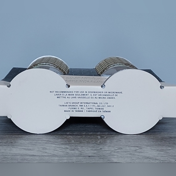 Rachel Zoe Beveled Gold Moroccan Champagne Flutes Stemmed Acrylic Drinkware NEW! - Picture 5 of 6